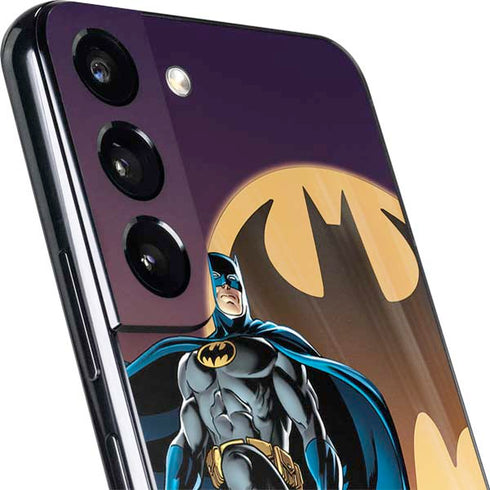 DC Comics Batman Action Pose 90's art Galaxy S22 Skin